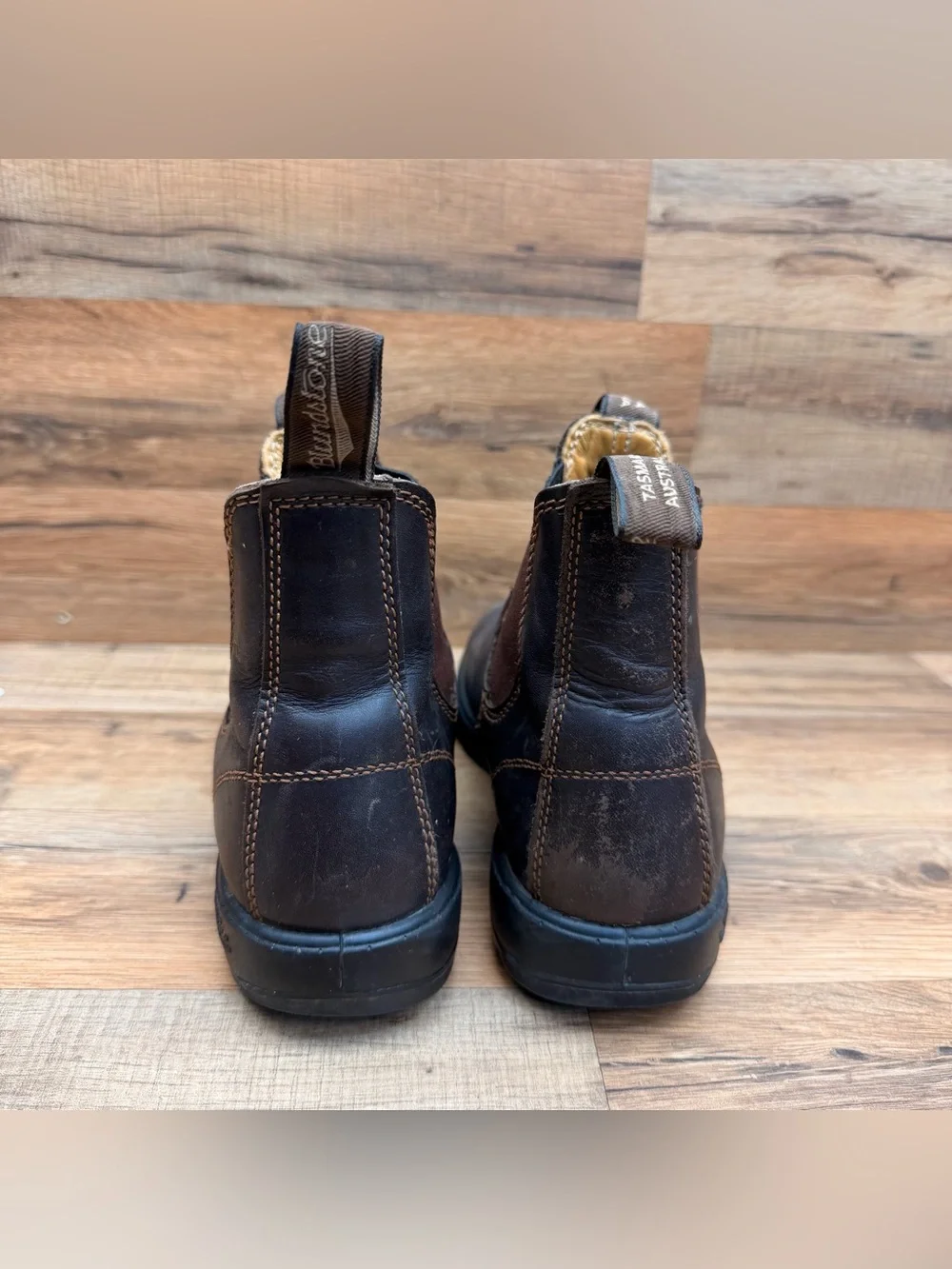 Blundstone 500 Chelsea Boot unisex US M6.5 L9 (AU/UK- 6) Brown Leather Slip-On